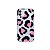 Capa para iPhone 11 - Animal Print Black & Pink - Imagem 1