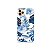 Capa para iPhone 11 Pro Max - Flowers in Blue - Imagem 1