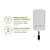 99Snap Powerbank - Micro USB V8 ( Carregador portátil para celular) Marble White - Imagem 2