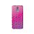 Capinha (transparente) para LG Q7 - Animal Print Pink - Imagem 1