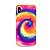 Capinha para iPhone X/XS - Tie Dye Roxo - Imagem 1