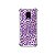 Capinha (Transparente) para Redmi Note 9 Pro - Animal Print Purple - Imagem 1