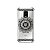 Capinha (Transparente) para Redmi Note 9 Pro - Mandala Preta - Imagem 1