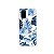 Capa (Transparente) para Galaxy S20 Plus - Flowers in Blue - Imagem 1