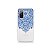 Capa (Transparente) para Galaxy S20 FE - Mandala Azul - Imagem 1