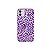 Capa (Transparente) para Iphone 12 - Animal Print Purple - Imagem 1