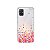 Capinha (transparente) para Galaxy A51 - Corações Rosa - Imagem 1