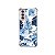 Capa para Galaxy S21 - Flowers in Blue - Imagem 1