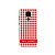 Capa Vichy Vermelho personalizada com nome para Xiaomi - 99Capas - Imagem 1