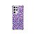 Capa (Transparente) para Galaxy S21 Ultra - Animal Print Purple - Imagem 1