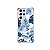 Capa para Galaxy S21 Ultra - Flowers in Blue - Imagem 1