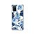 Capa para Galaxy A02s - Flowers in Blue - Imagem 1