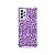 Capa (Transparente) para Galaxy A72 - Animal Print Purple - Imagem 1