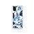 Capa para Galaxy A21s - Flowers in Blue - Imagem 1