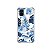Capa para Galaxy M51 - Flowers in Blue - Imagem 1
