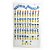 FL - Painel Braille Sistema Quadro 60x100cm Eva 54 Peças - Imagem 1