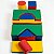 Brinquedo Educativo Blocos Pequenos Espumados Com 09 Peças 45 X 20cm - Imagem 5
