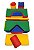 Brinquedo Educativo Blocos Pequenos Espumados Com 09 Peças 45 X 20cm - Imagem 2