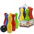 Boliche Grande 6 Pinos E 1 Bola Em Plastico 29 Cm - Imagem 3