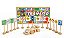 Brinquedo Educativo Mini Kit De Transito Com 14 Placas 1 Semáforo E 1 Carrinho De Madeira - Imagem 2