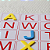 Jogo Educativo Alfabeto Bingo De Letras Em E.V.A 196 Peças - Imagem 2