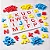 Jogo Educativo Alfabeto Bingo De Letras Em E.V.A 196 Peças - Imagem 1