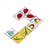 Brinquedo Educativo Dominó Figuras E Frutas Mdf 28 Peças - Imagem 4