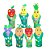 Fantoches Frutas Feltro 7 Personagens - Imagem 4