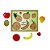 Brinquedo Educativo Frações Nas Frutas Base Mdf 22 Peças - Imagem 1