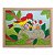 Brinquedo Educativo Quebra Cabeça Animais E Filhotes Kit Com 10 Em Mdf - Carlu - Imagem 5
