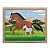 Brinquedo Educativo Quebra Cabeça Animais E Filhotes Kit Com 10 Em Mdf - Carlu - Imagem 3