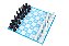 Brinquedo Educativo Jogo De Xadrez 20x20cm Mdf Rei 5cm 32 Peças - Carlu - Imagem 1