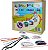 Brinquedo Educativo Alinhavos Meios De Comunicaçao Com 06 Peças + 06 Cadarços - Imagem 1