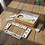 Brinquedo Educativo Domino Frases Jogo Com 28 Peças MDF - Imagem 8