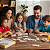 Brinquedo Educativo Domino Frases Jogo Com 28 Peças MDF - Imagem 7