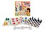 Jogo 6 Em 1 Dama Trilha Ludo Jogo Da Velha Domino E Xadrez - Imagem 1