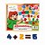 Jogo Educativo Alfanumerico Em Madeira Colorida 62 Peças - Imagem 2