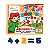 Jogo Educativo Alfanumerico Em Madeira Colorida 62 Peças - Imagem 1