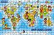 Brinquedo Educativo Quebra-Cabeça Geografia - Mapa Mundi e Etnias 300 peças - Imagem 1