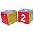 Cubo de Numerais e Quantidade - 2 cubos 18cm - Imagem 1