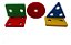 Prancha De Formas Geométricas Madeira Brinquedo Educativo 16 - Imagem 4