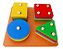 Prancha De Formas Geométricas Madeira Brinquedo Educativo 16 - Imagem 2