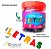 Brinquedo Educativo - Pote Com Letras Alfabeto 171 Peças - Imagem 6