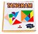 Tangram Em Madeira 10 Jogos 70 Peças Educativo Pedagógico - Imagem 4