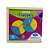 Brinquedo Educativos Disco De Frações 96 Peças Cx De Madeira - Imagem 3