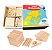 Brinquedo Educativo Pedagógico Material Dourado 611 Peças - Imagem 1