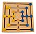 Brinquedos Educativos - Jogo Trilha Em Madeira 18 Peças - Imagem 2