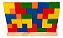 Blocos De Encaixes Vertical Tetris Raciocínio Educativo 25pç - Imagem 4