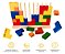 Blocos De Encaixes Vertical Tetris Raciocínio Educativo 25pç - Imagem 6