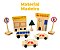 Brinquedo Blocos De Construção De Cidades Madeira 85 Peças - Imagem 5
